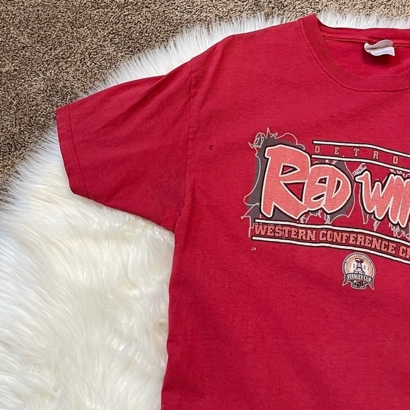 Vintage Detroit Red Wings Western Conference Champions NHL - Picture 6 of 7